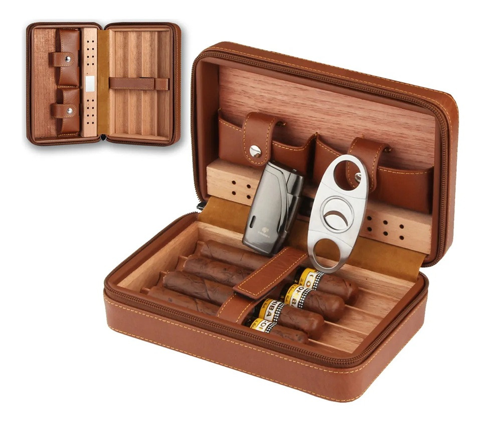 estojo case couro charutos belo horizonte