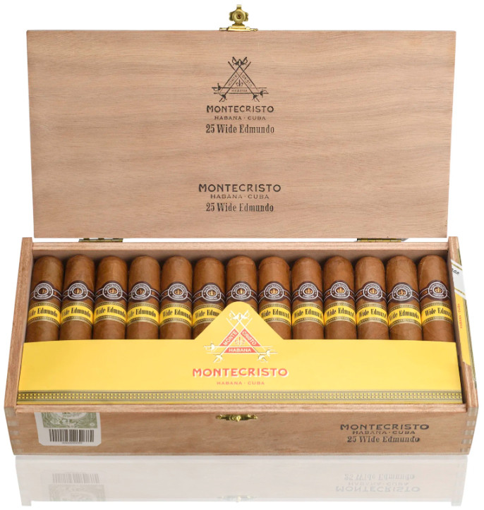 charuto autêntico montecristo wide edmundo - charutos belo horizonte, mg