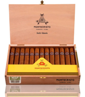 charuto autêntico montecristo double edmundo - charutos belo horizonte, mg