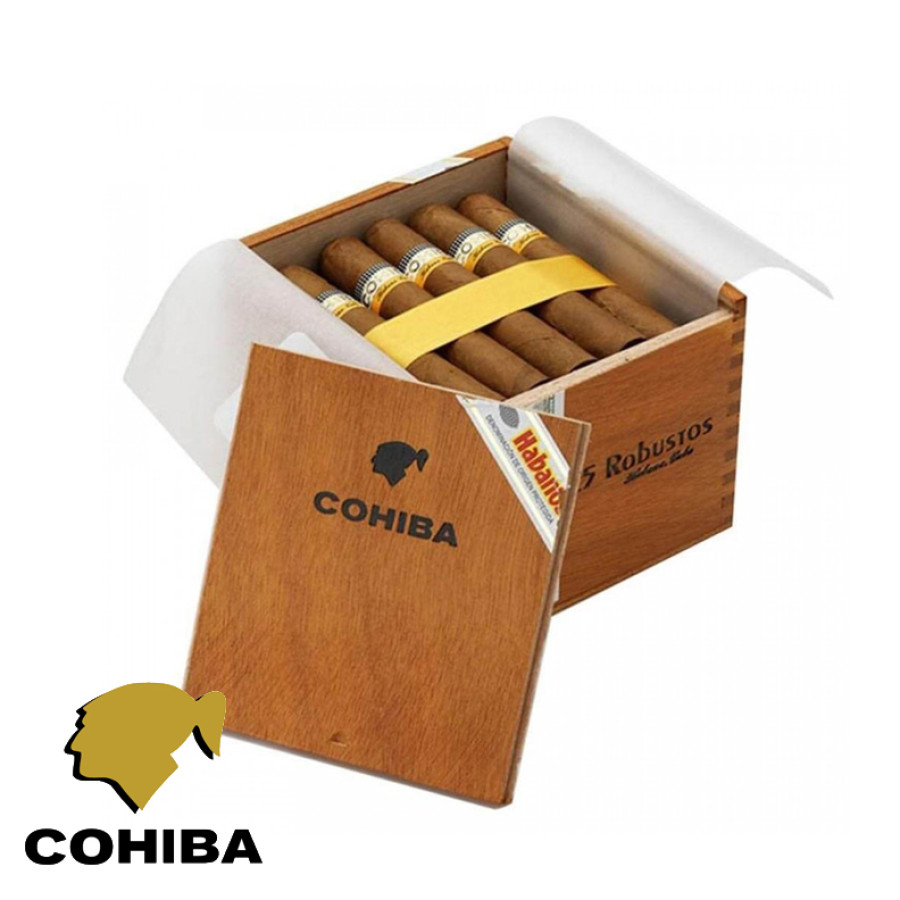 charuto autêntico cohiba robustos - charutos bh