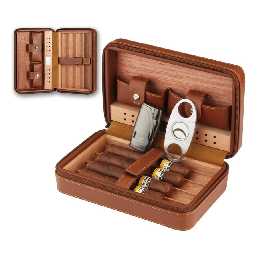 estojo case couro charutos belo horizonte