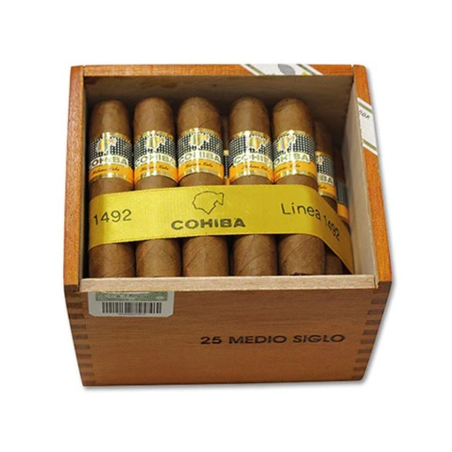 charuto autêntico cohiba medio siglo - charutos bh